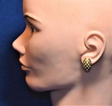 Orecchini Clip-On Con Inlay In