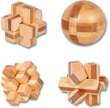 Giochi Rompicapo Di Legno Set