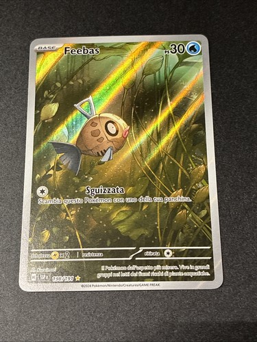 Pokémon card feebas 198 - feebas, 198/191