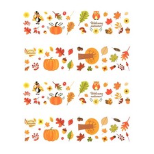  4 Pcs Adesivi Per Vetrine