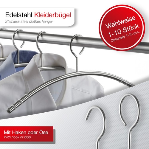 Appendiabiti acciaio inox - in,