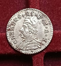 Muraiola Da 2 Baiocchi 1710 Anno X RARA- Ferrara- Clemente XI- Stato Pontificio