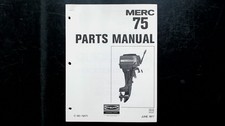 Mercury 75 Manuale Ricambi
