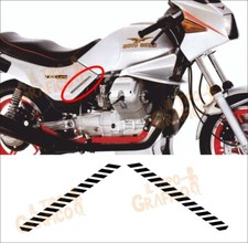 Adesivi Moto Guzzi v65 LARIO decals stickers fregi restauro moto fiancate replic