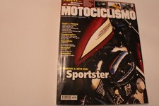 L68-MOTOCICLISMO SETTEMBRE 2003- HARLEY DAVIDSON SPORTSTER  TEST MOTO  CASCO