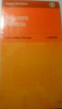 MAPPA CARTINA STRADALE AUSTRIA SVIZZERA SCALA 1 1000000 - 1983 - TOURING CLUB