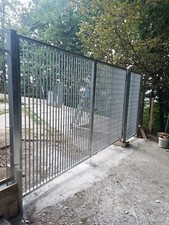 CANCELLO IN FERRO ZINCATO  RETE ELETTROSALDATA