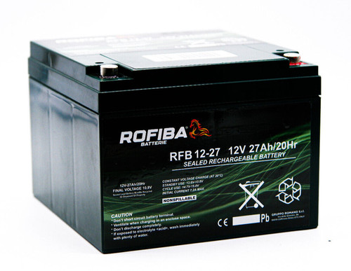 Batteria rofiba rfb 27ah - 12-27,
