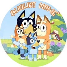 Cialda bluey raiplay con nome - cialda,