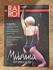 RIVISTA RARO N.4/5 ANNO 1989|MADONNA-MEMORABILIA-SANREMO 54-MUSEO ROSENBACH