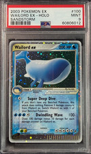 Pokemon PSA 9 MINT Wailord EX