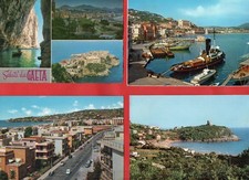 GAETA -LOTTO DI 12 CARTOLINE VINTAGE- LATINA - vedi foto e descrizione