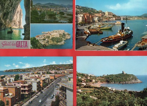 Gaeta lotto 12 cartoline - gaeta,