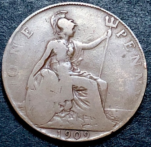 1909 penny coin raro punto - 1909, tra