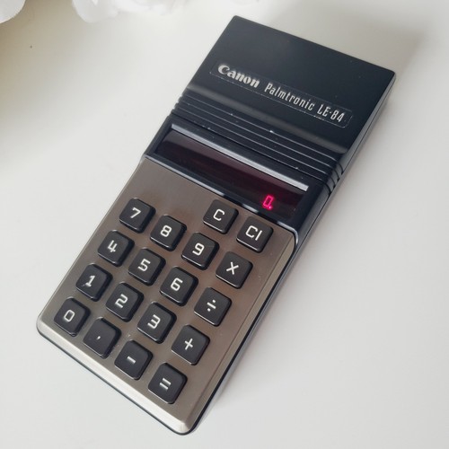 Vintage canon palmtronic 84 - vintage,