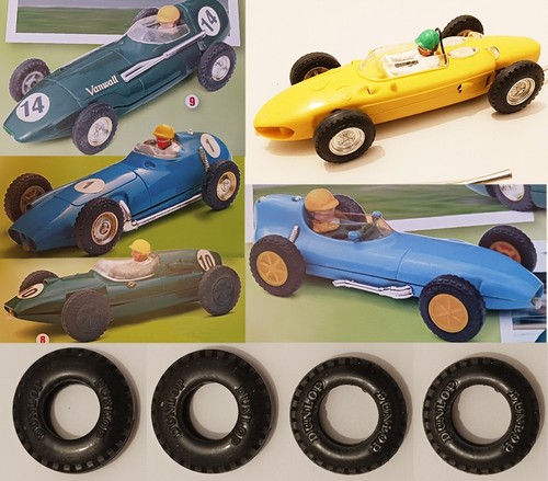 Gomme tires per scalextric - gomme,