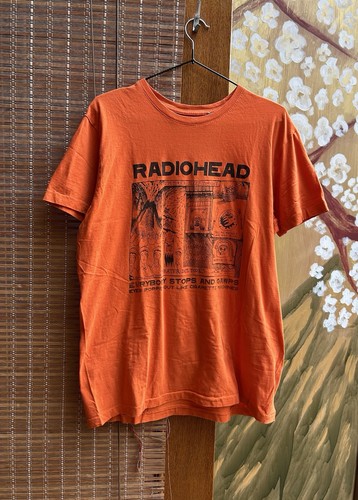 Radiohead e t shirt - radiohead, w.a.s.t.e.