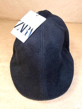 Berretto piatto Zara nero in