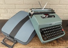 OLIVETTI LETTERA 32 “Versione Spagnola del 1973 Perfetta!Come Nuova Con Custodia
