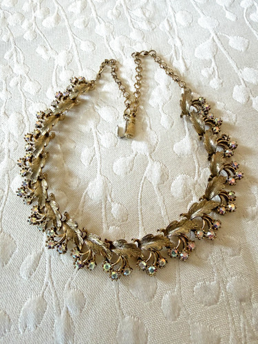 Collana vintage coro tono - coro, oro