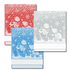 Asciugapiatti "Polar Lurex"