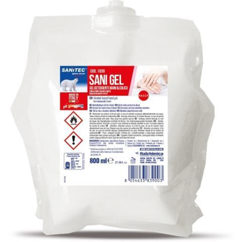 Sani gel igienizzante - gel, mani