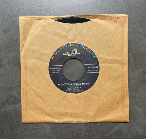Lloyd price wont cha - 7",