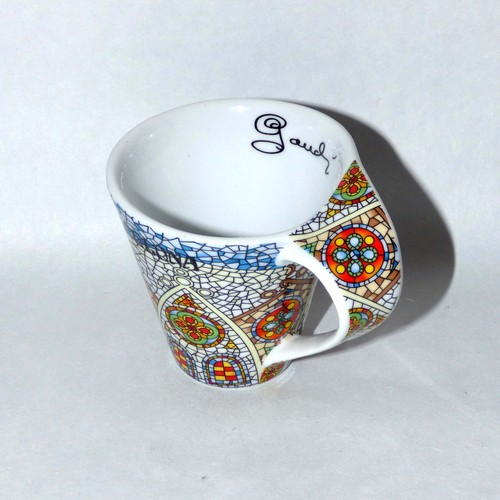 Tazza mosaico gaudí - mosaico,