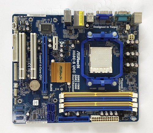 Placa base asrock - base, n68c-s