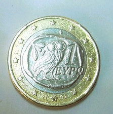 GRECIA- MONETA DA 1 EURO DEL