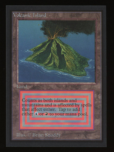 Isola vulcanica mtg edizione - mtg,