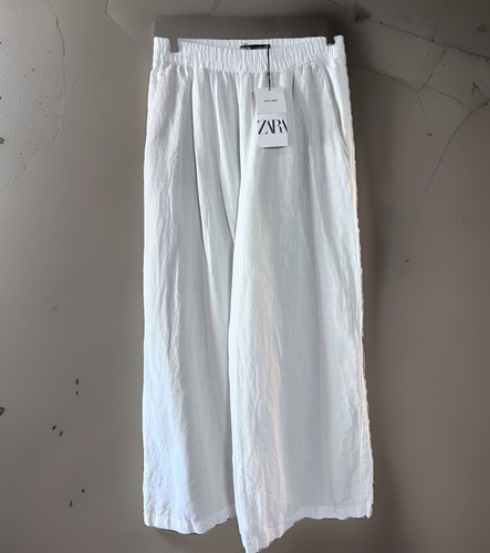 Pantalone zara donna lino - donna,