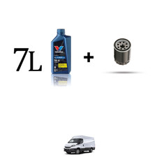 Kit filtro olio e 7L per Iveco