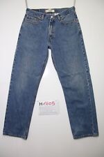 Levi's 505 regular fit (Cod.H1605) Tg.48 W34 L32 jeans usato boyfriend