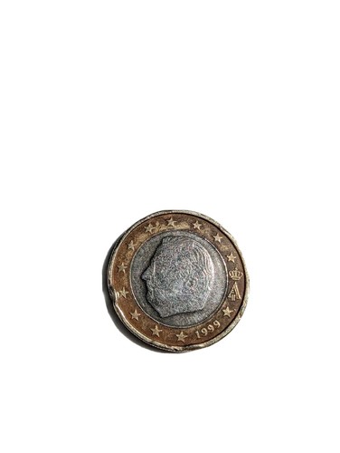 Moneta euro rara belgio 1999 - 1,