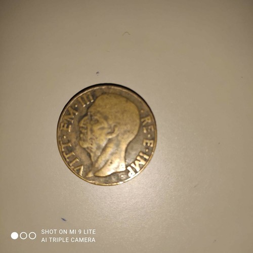 Moneta centesimi lire - moneta, 10