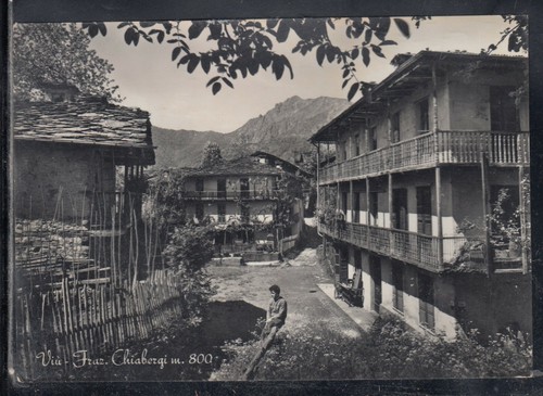 Cartolina viù frazione - cartolina,