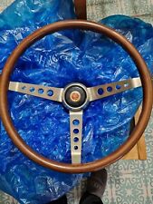 Volante sportivo Fiat in legno per autostorica marca FIV 