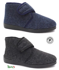 ARIZONA by PATRIZIA Pantofole ciabatte alte uomo strappo calde comode gomma 247