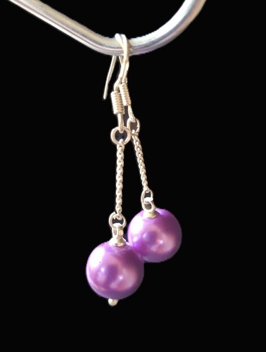 Orecchini argento 925 - , perle