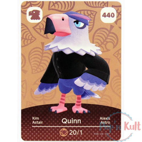 Carte amiibo animal - carte, crossing