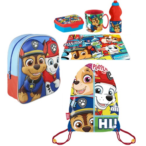 Set zainetto scuola paw patrol - scuola,