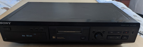 Sony minidisc deck - sony,