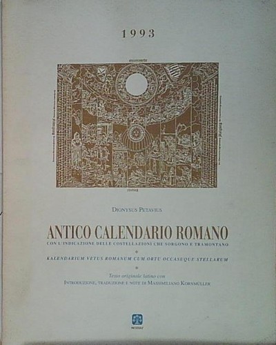 Petavius antico calendario - petavius,