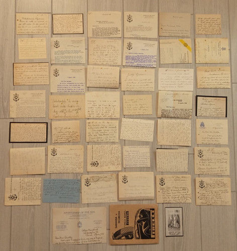 Lotto lettere anni 30 e - anni,