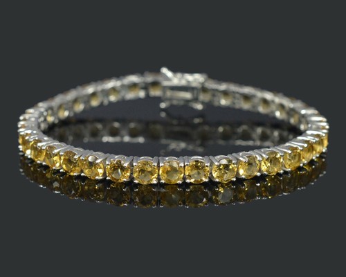 Bracciale citrino naturale - citrino,