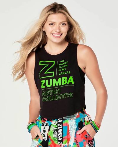 Zumba dance floor canvas - zumba,
