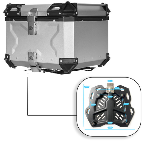 Bauletto bagaglio moto 55l - bagaglio,