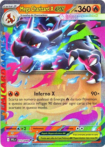 Mega charizard 013 - x, 013/094