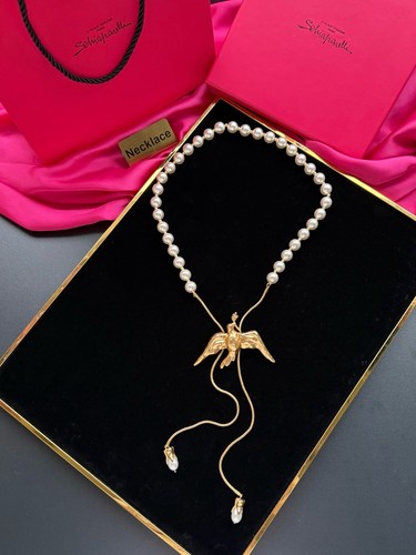 Collana perle tortora - perle,
